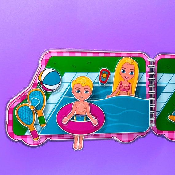 Barbie quiet book hotsell