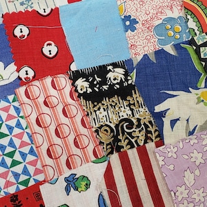 BEST 36 Prints Vintage Cotton Quilt Fabric 30s Scraps Remnants Crafts LOT c
