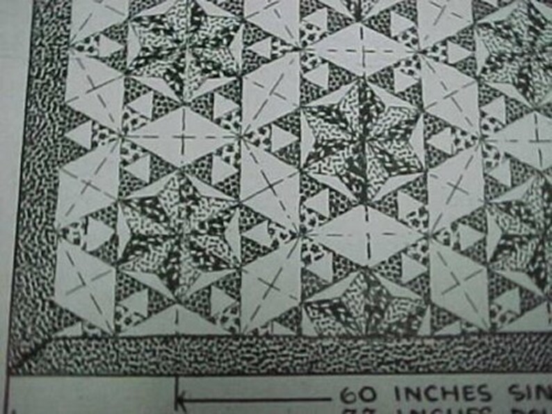 Costura Y Fibra Vintage Baby Animal Applique Crib Quilt Pattern