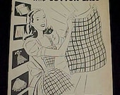 Vintage How to SEW SAVE with Cotton Bags Feedsack Historical Reference - EMF 650