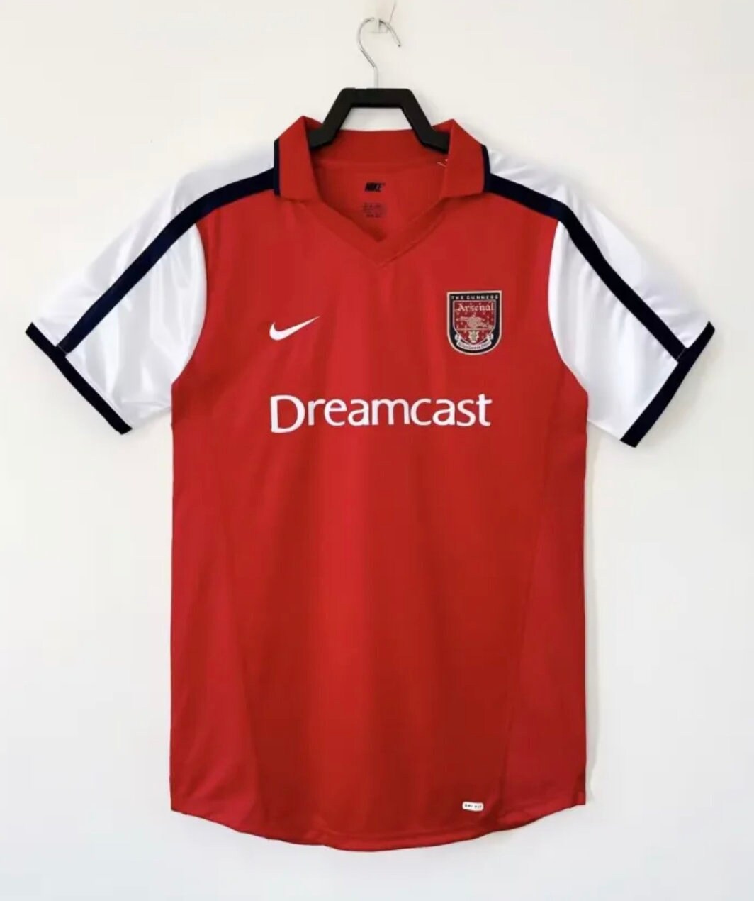 Arsenal Home Retro Jersey 2001 02 Etsy UK