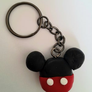 Cute Mickey/ Minnie keychain