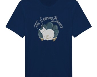 Unisex solidarity t-shirt: The Sleeping Beauty (white)