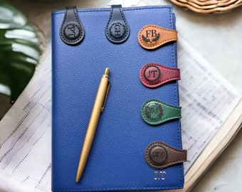 Personalised Leather Magnetic Bookmark, Custom Engraved Leather Bookmark, Book Lover Gift, Personalized Handmade Bookmarks, Readers Gift