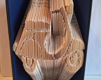 Scooter Vespa Book Folding Pattern: MMF Method (PDF Digital Download)