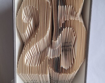 25th Anniversary Book Folding Pattern (PDF Digital Download)