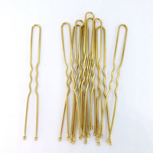 10 pcs/Pack Hair Pin Clips U Shape for Headpiece Women Girls Hairpins Accessories Bride Bridal Wedding Head Hair Jewellery Supplies