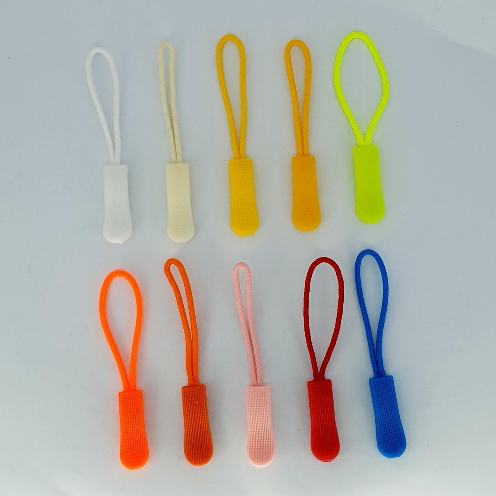 4 Tiretti Per Cerniere In Paracord Con Nodo Diamante - Fatti A Mano Nel Regno Unito - Foto 3