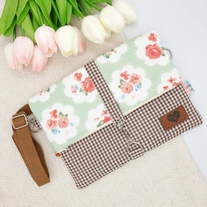 Ausverkauf Handmade Crossbody Foldover Tasche 01