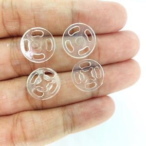 10セット/パック 13 mm ABSプラスチックスナップファスナー プレスボタンスタッド 裁縫アクセサリー