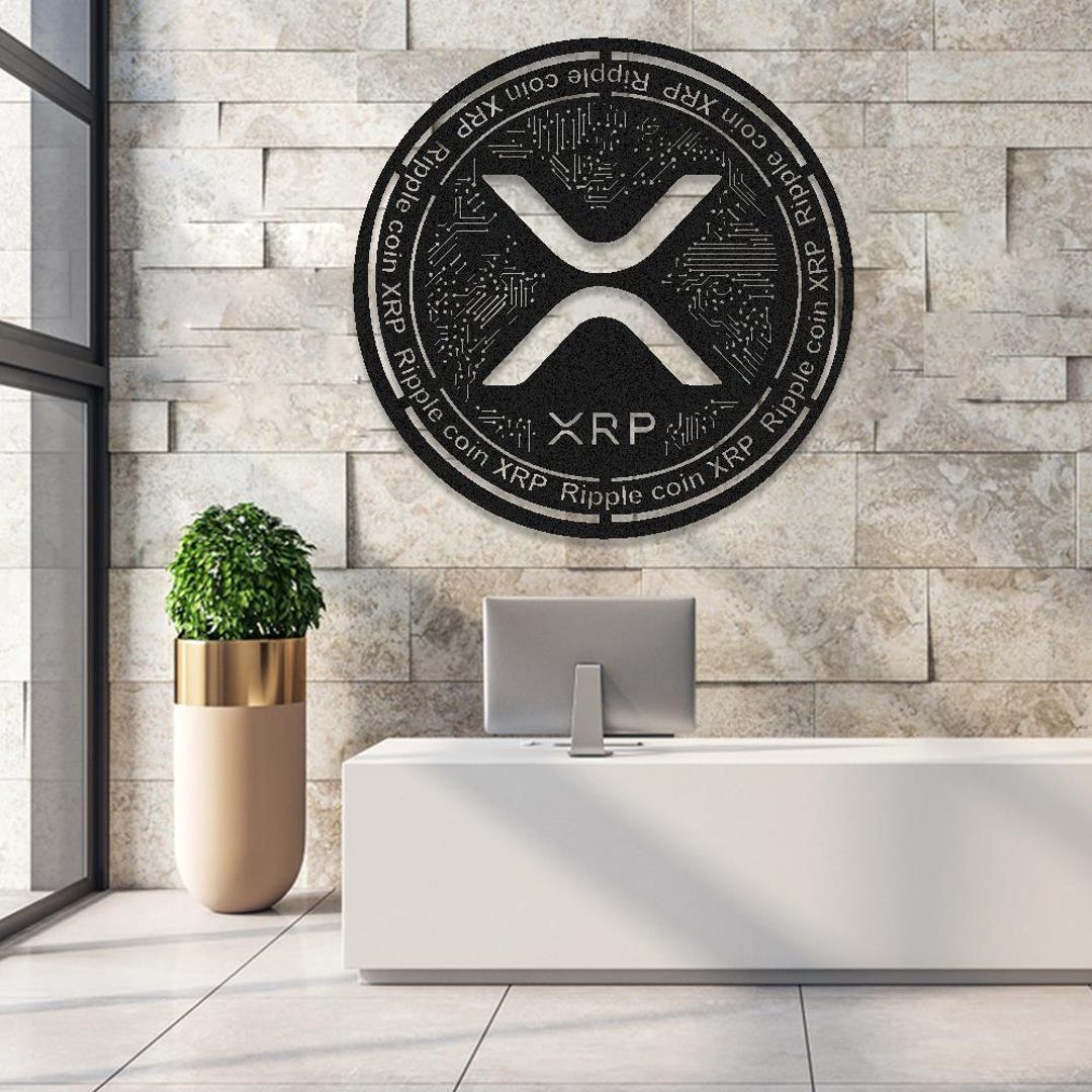 XRP Coin Metal Wall Decor, Cryptocurrency, Crypro Coin, Finances Wall  Decor, New Office Gifts, Office Metal Wall Art, Office Design, Crypto - Etsy