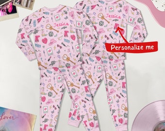 1989 Taylor's Swiftie Pajamas Set, Lover Album Pajama, Taylor Swiftie Pajamas Set, Swiftie Pajamas For Women, Taylor's Version Gift