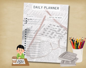 So What's News? A 7-Page Beautiful Printable Planner Organizer