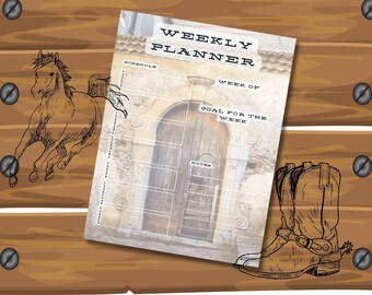 Could Use Some Paint, 7 Page Beautiful Printable Planner Organizers
