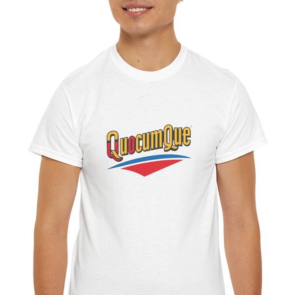 T-shirt Quocumque "péi", Île de La Réunion, Sobre, Elégant, Souvenir Unique, Cadeau, Unisexe, Esprit Voyageur, Adulte, Créole, national