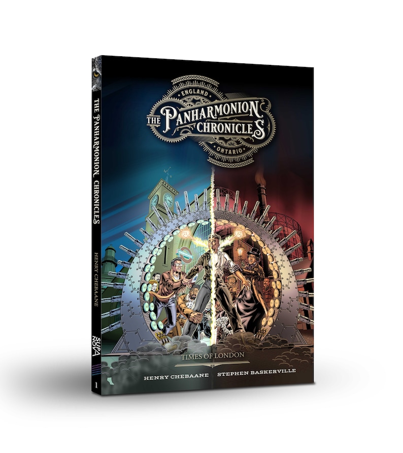 The Panharmonion Chronicles: Times of London, graphic novel from Supanova Media image 1