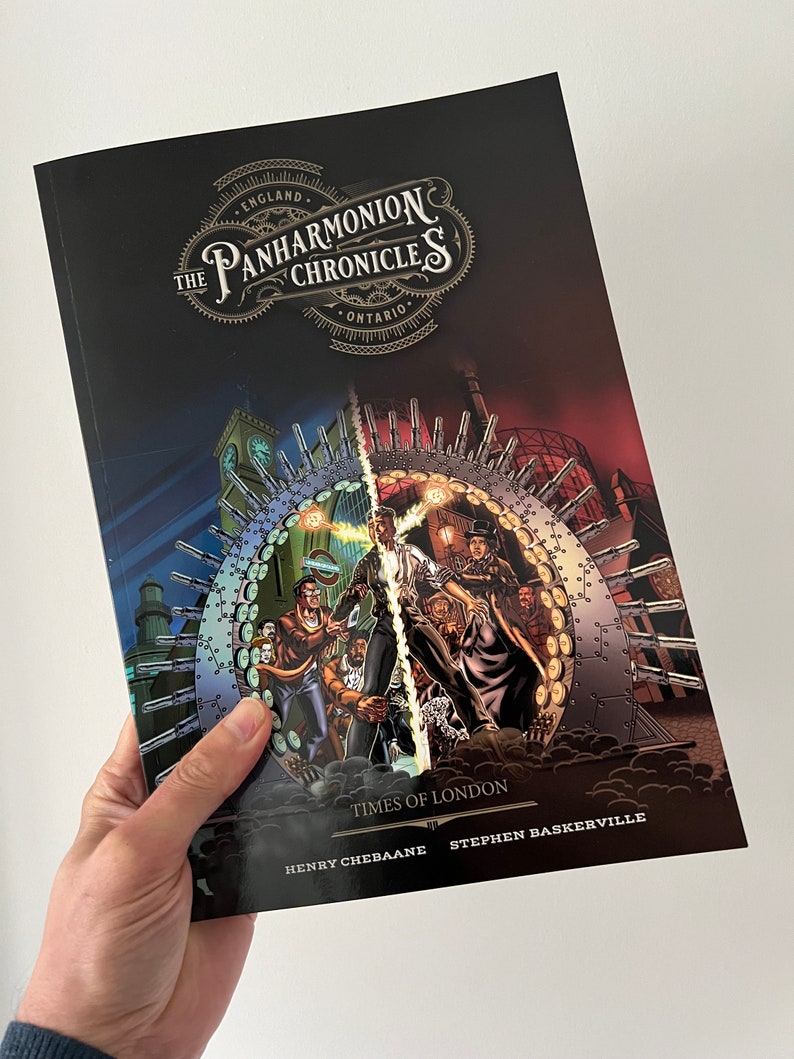 The Panharmonion Chronicles: Times of London, graphic novel from Supanova Media image 3