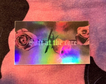 Soft at the core Sticker