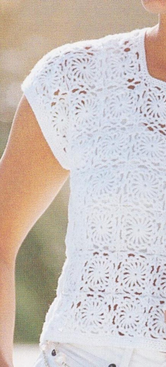 Cute Cream Crochet Knit Top | Crochet Tops | ShopDressUp