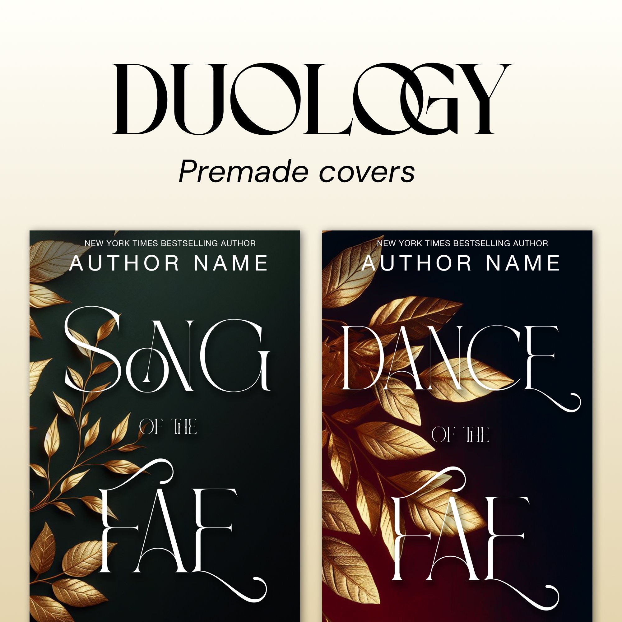 Premade Book Cover for Indie Authors Self Publishing Budget YA Fantasy ...