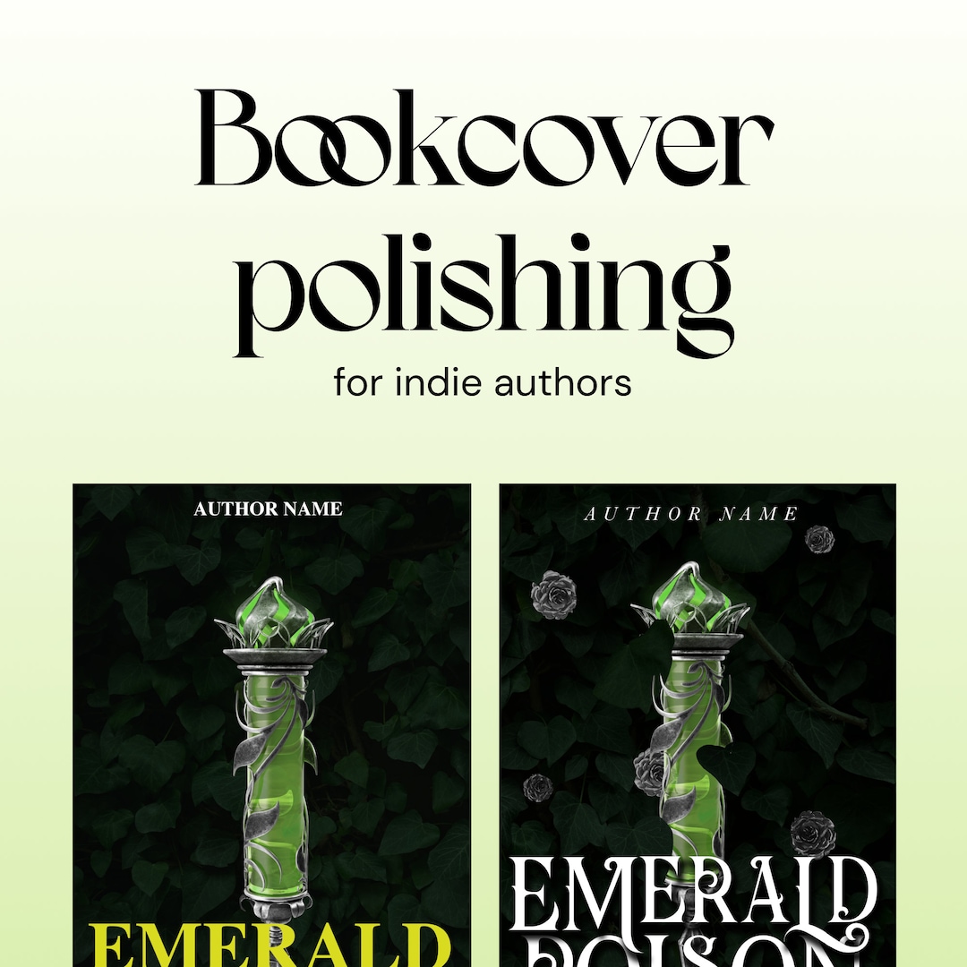 Polishing Book Cover for Indie Authors Affordable - Etsy