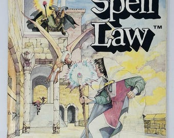 Spell Law 1984 ICE RPG Role Playing Game Supplement Rolemaster #1200