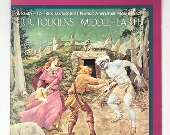 MERP Haunted Ruins of the Dunlendings Lotr Middle Earth Rpg Module ICE #8101 VG