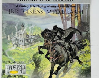 MERP Rivendell The House of Elrond Tolkien 1987 ICE LOTR Rpg #2020
