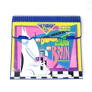 1991 Trapper Keeper Notebook with Portfolio Folders and Notepad RARE
