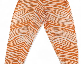 Vintage 90s Zubaz Texas Longhorns Zebra Stripe Pants Large Streetwear