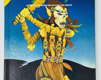 Fiend Folio RPG de Dungeons & Dragons avanzado TSR 1981 #2012