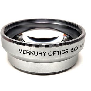 Teleobjetivo digital de alta definición Merkury Optics 2.0X AF plateado imagen 1