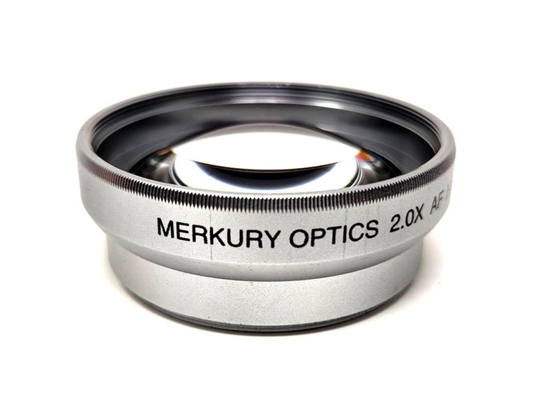 Teleobjetivo digital de alta definición Merkury Optics 2.0X AF plateado imagen 1