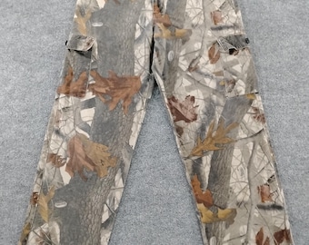 Vintage 90's Liberty Realtree Camo Cargo Hunting Pants Medium Workwear Pants