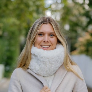 Faux Fur Cowl Neck Warmer - Etsy