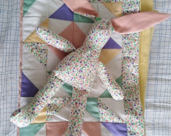 Set - quilt and bunny