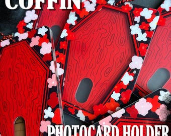 Porta fotocard a forma di bara / Porta PC