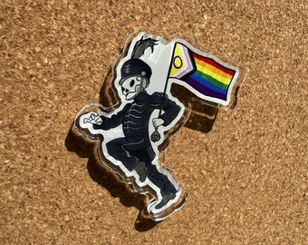 MCR pride pin