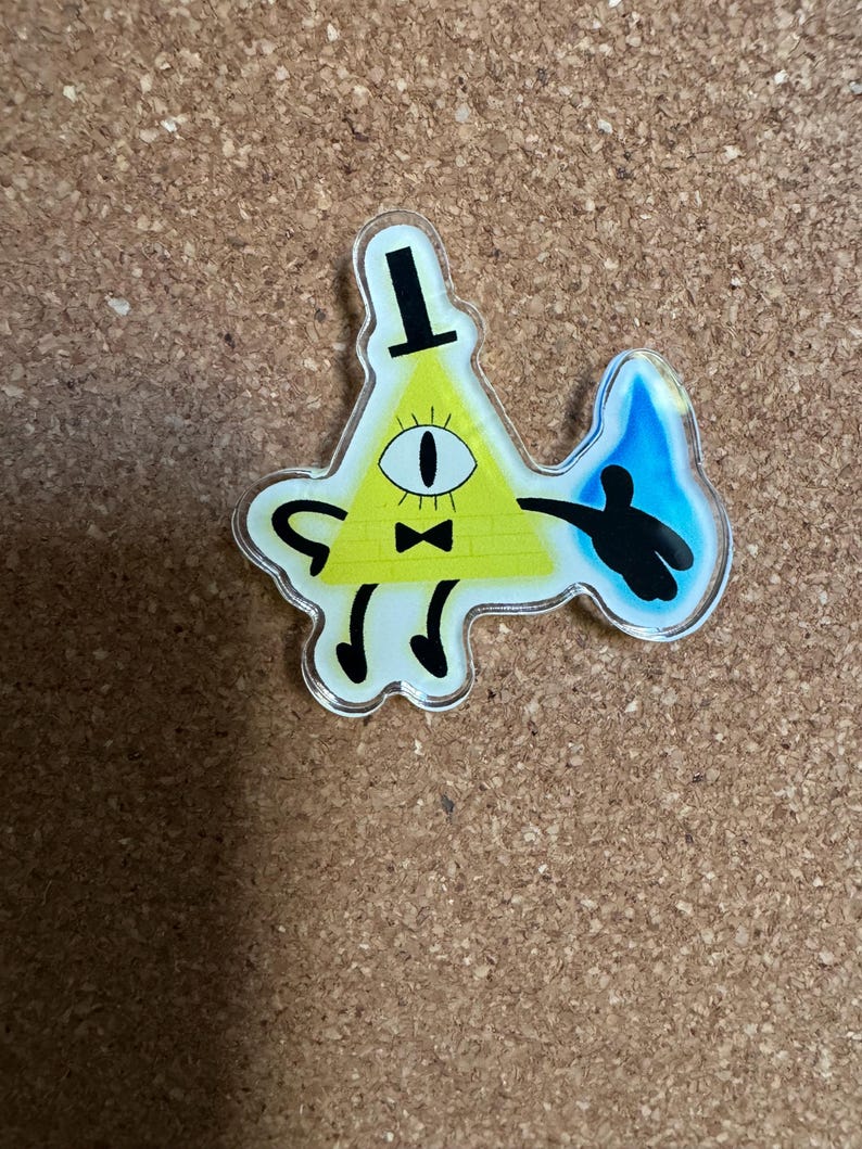 Bill Cipher Gravity Falls Pin - Etsy