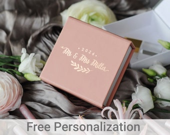 Personalized Wedding USB Drive & Box: Glass USB Stick (8-32Gb)