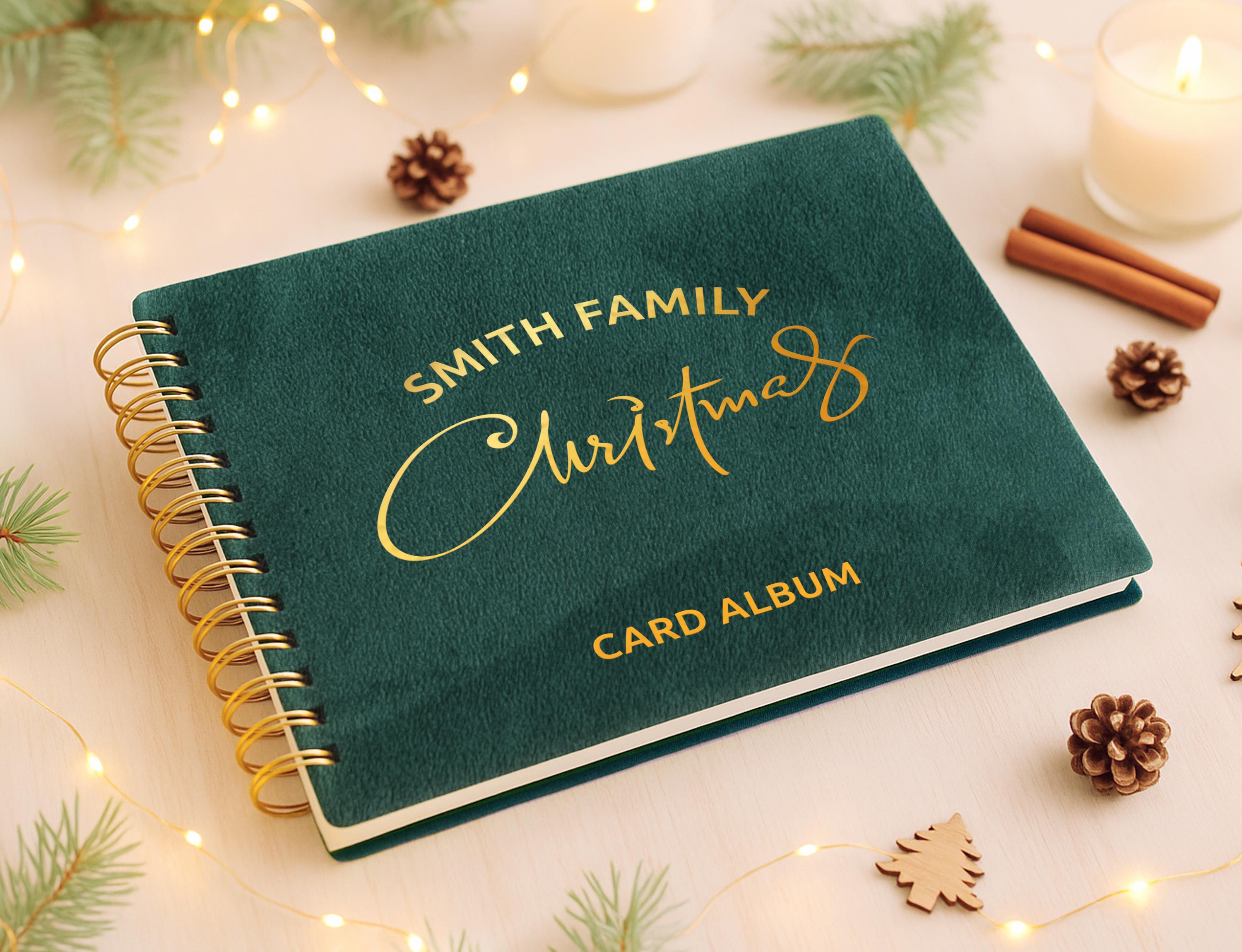 Christmas Card Album Clear Sleeves - Etsy