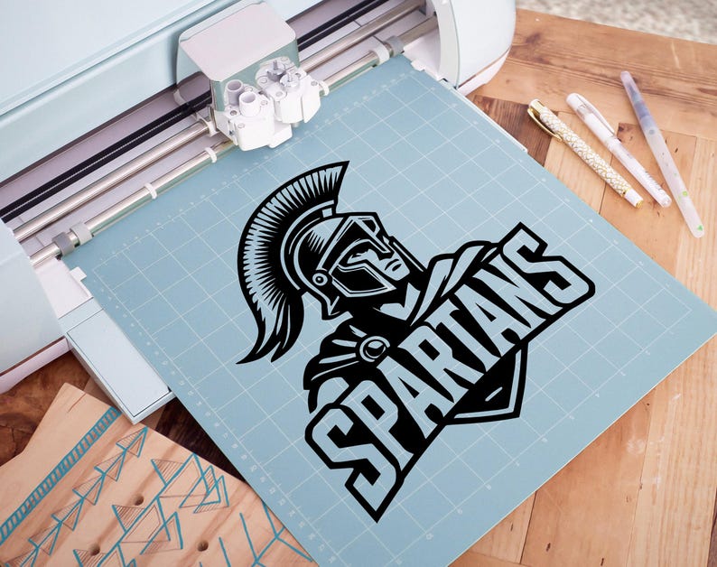 Spartans Sport Team Logo SVG, PNG, Dxf, Ai File Baseball, Basketball