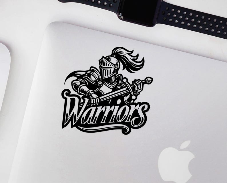 Warriors Sports Team Logo SVG, PNG, Dxf, Ai File | Baseball, Basketball ...