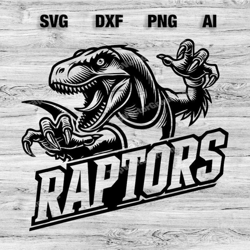 Raptor Logo Png - Etsy