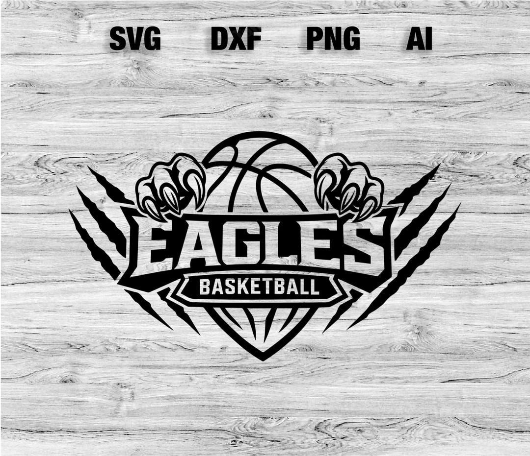 イーグルス バスケットボール ロゴ SVG、PNG、DXF、AI ファイル | スクール ロゴ T シャツ SVG チーム ロゴ イーグルス デザイン  シルエット、Cameo、Cricut インスタント ダウンロード - Etsy 日本, image size:1080x931