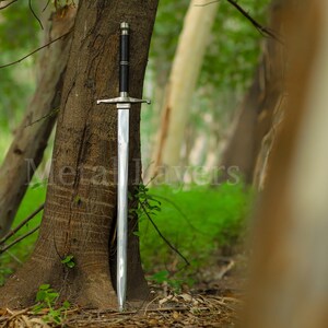 Dragon Ball Z Trunks Sword Replica – Handmade Stainless Steel Trunks cosplay weapon with Scabbard – best Gift for Anime Fans, birthday gift image 4