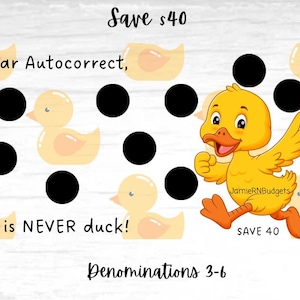 Duck A6 savings challenge