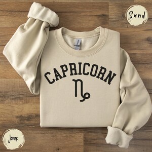 Capricorn Sweatshirt, Zodiac Glyph,Gift For Capricorn, Zodiac Astrology Horoscope Shirt, Unisex Crewneck Sweatshirt, Astrology birthday