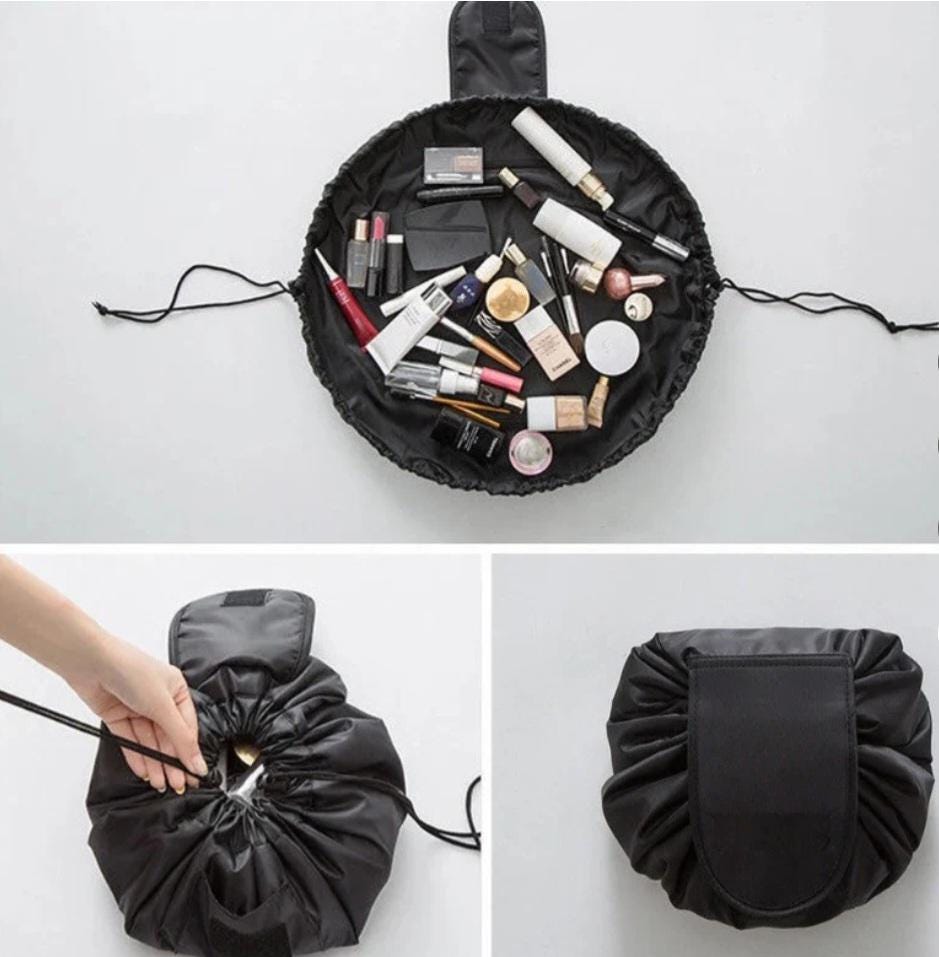 Etsy drawstring makeup bag sale