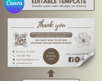 Thank You Business Card (Ver 2) | AyawShopie